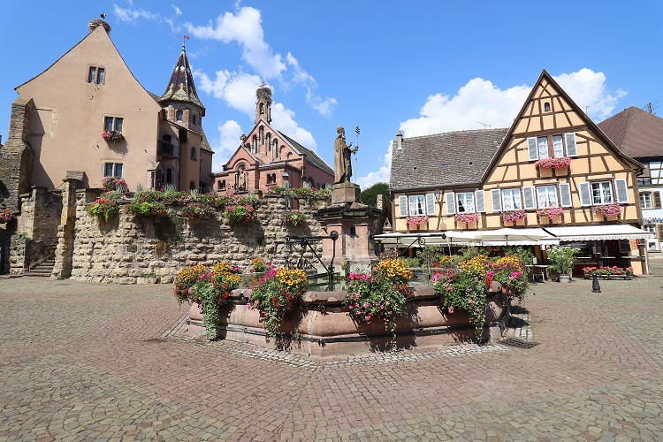 Je visite Eguisheim
